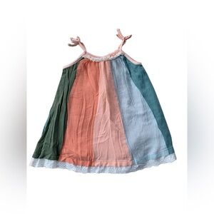 Matilda Jane Size 2 Dream Chasers Rainbow Carousel Dress